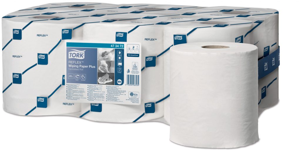 Tork Reflex™ Wiping Paper Plus - Design Hygiene